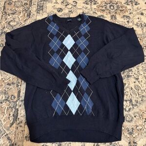 DONATED! 
Argyle sweater!
